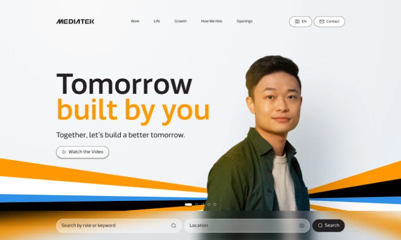 MediaTek Career's Website with Strapi CMS