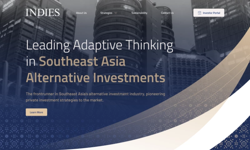 Otterdev Pte. Ltd. - Indies Capital Rebrand and Website Revamp