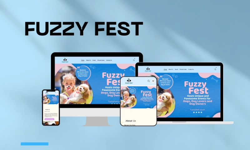 NowDigiVerse - Fuzzy Fest UK Festival Website