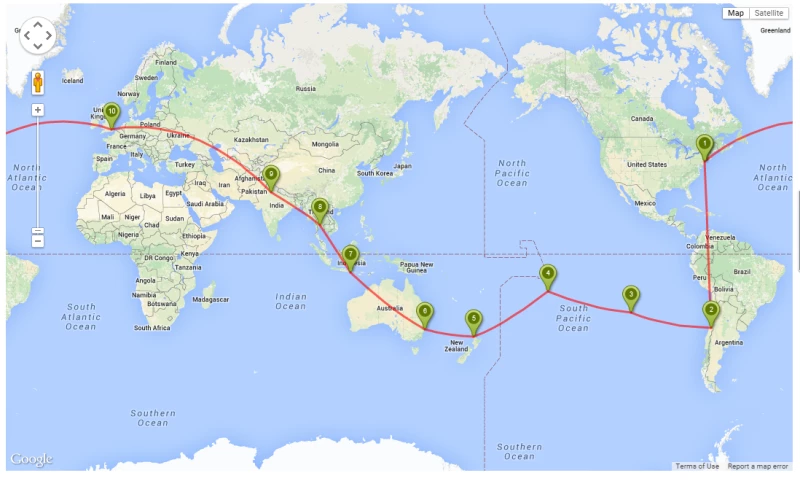 Organic Seo Campaign For Ticketsroundtheworld.com