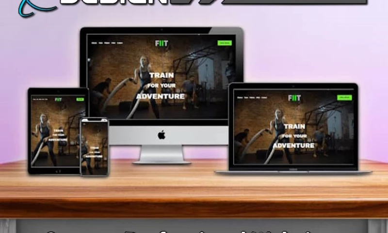 Clean Design Launch - FIIT Gym & Training Website