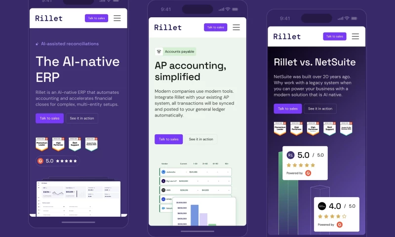 Redefining Rillets digital presence to match Series B momentum