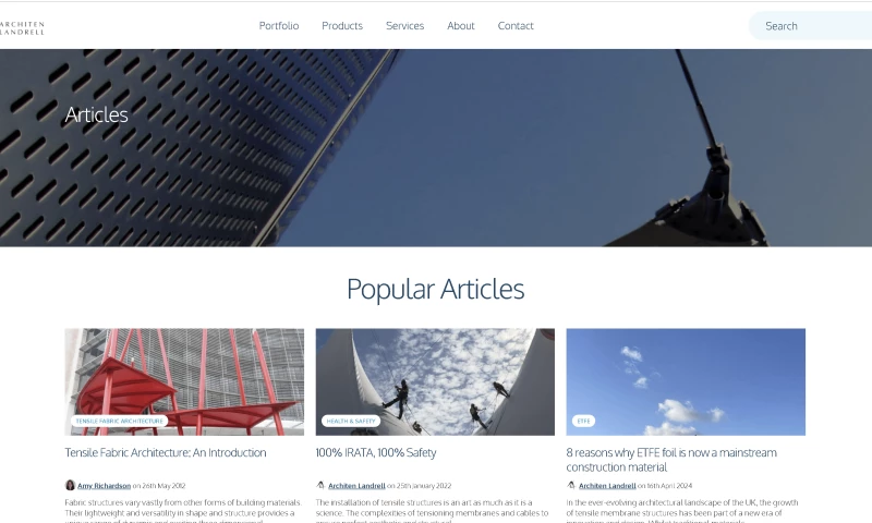 WPRiders - Architen Landrell: Architectural Portfolio Optimization and SEO Strategy