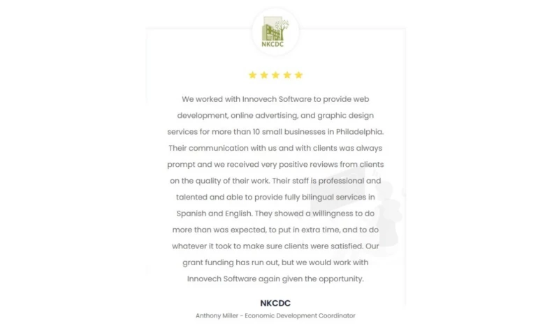 Technical Assistance Services for Small Businesses in Kensington