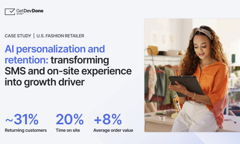 GetDevDone - AI personalization for DTC fashion brand