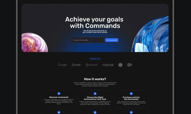 SwarmForce | Modular AI Workspace
