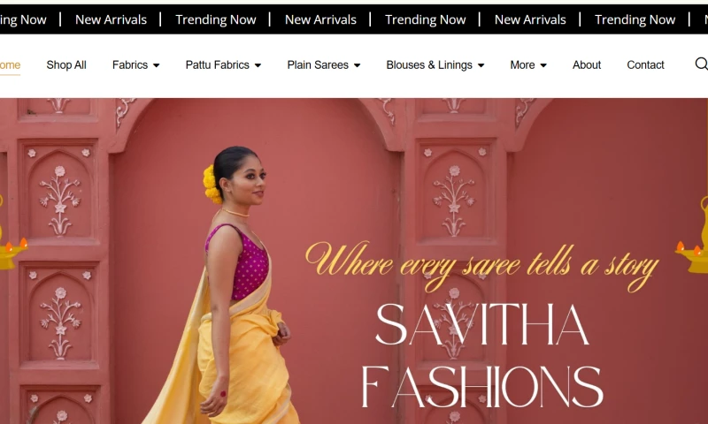 The Website Makers - Savitha Fashions