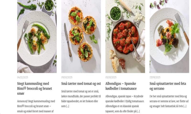 MetaBlock Technoogies - Gourministeriet Culinary Platform & Recipe Universe Website Development