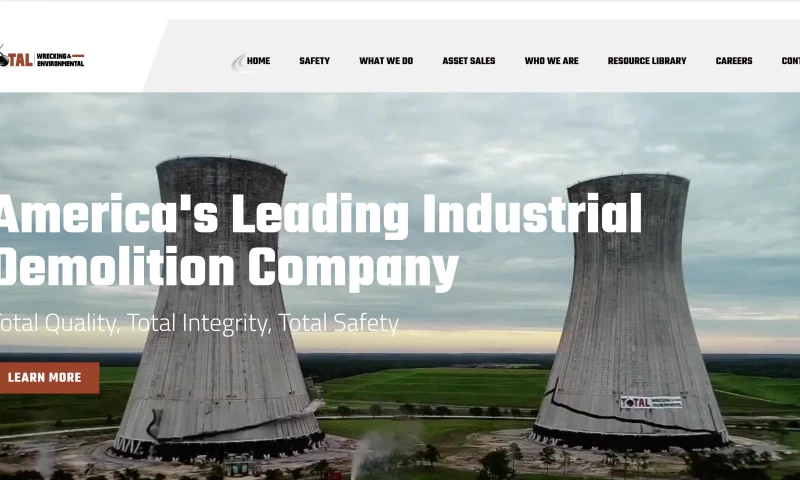 Total Wrecking - Website