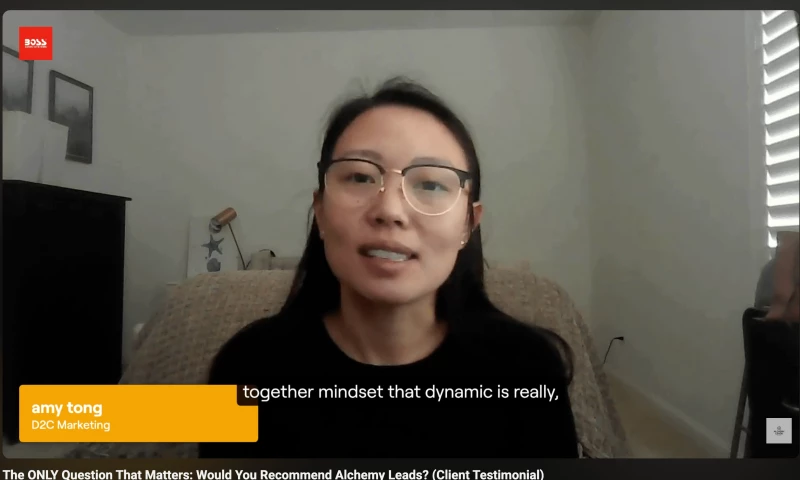 The ONLY Question That Matters: Would You Recommend Alchemy Leads? (Client Testimonial)