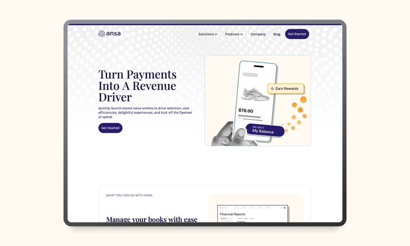 BrandZap - Ansa.dev : Brand Refresh & Marketing Website