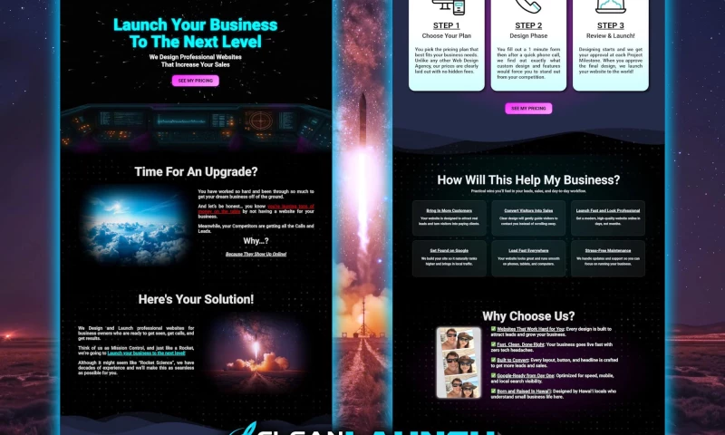 Clean Design Launch - Clean Design Launch | Hawaii Web Design Agency