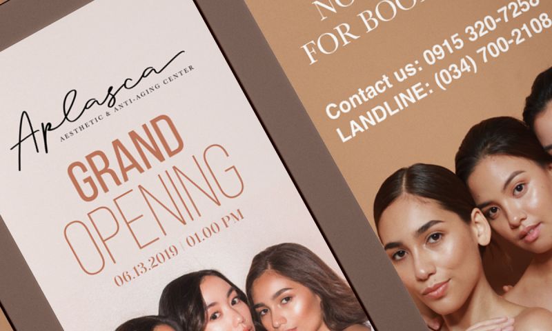 BRIGHTSAND designs - Aplasca Aesthetic Flyers