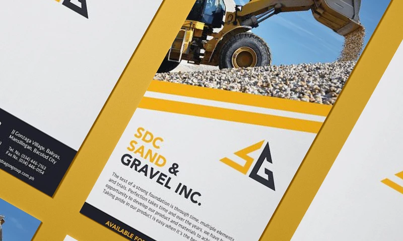SDC Sand & Gravel Inc. Branding & Print