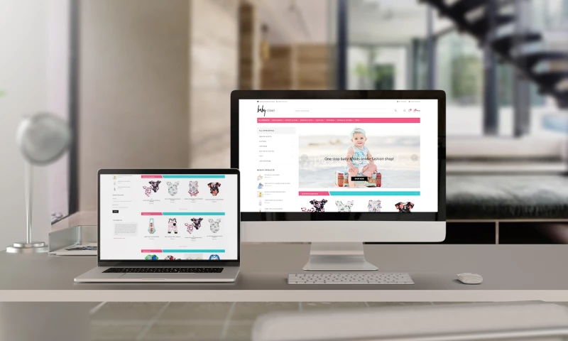 Baby Closet PH Logo & Website Design