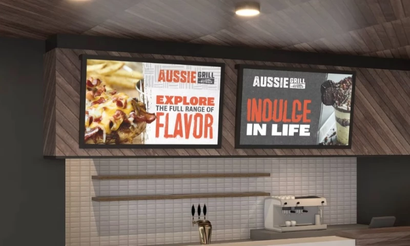 Aussie Grill - Digital Menu Board Screens