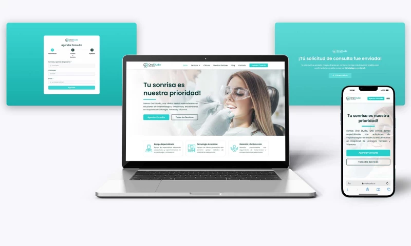 WOOW Agency - OralStudio - Web and CRM Web