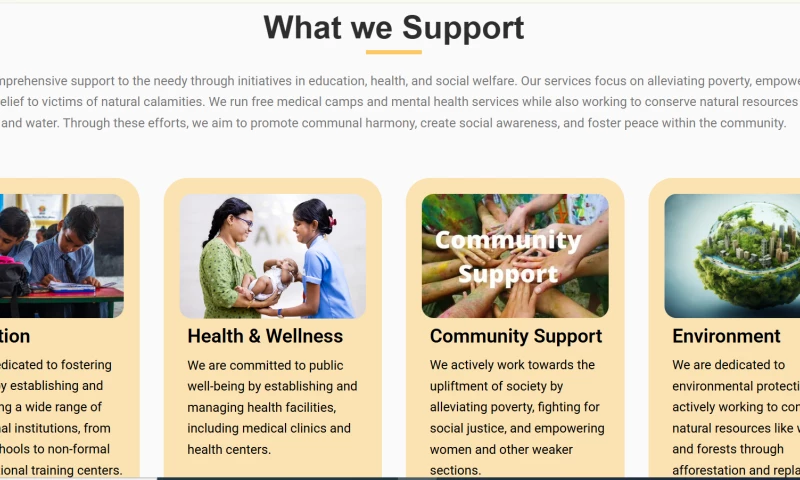 The Website Makers - Samuel grace charitable trust