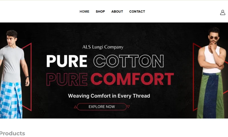 The Website Makers - ALS Lungi