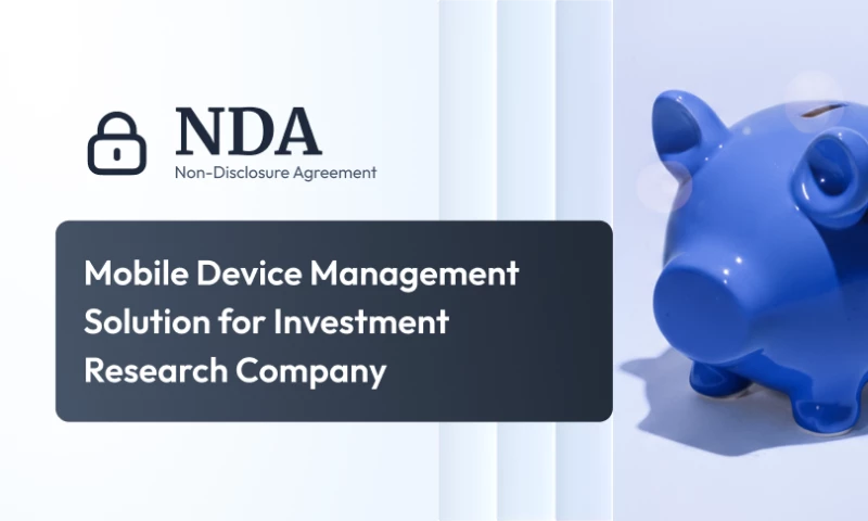 Zoolatech - Mobile device management solution