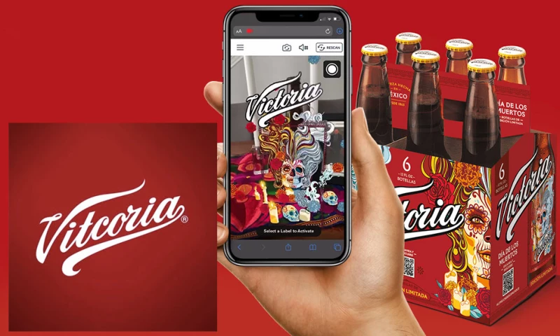 Victoria’s Dia De Los Muertos Limited Edition Bottles WebAR Campaign