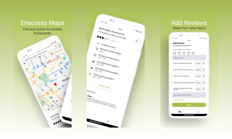 Cybergarden - Enaccess Maps - Comprehensive Accessibility Mapping Platform