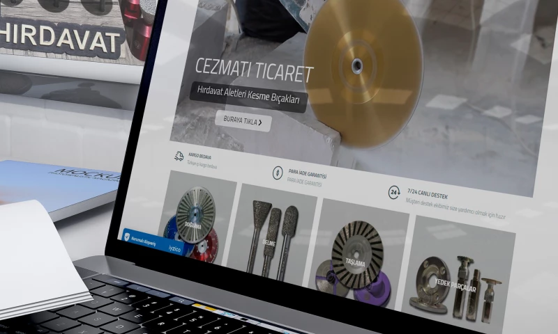 Sanarise - Cezmati Ticaret eCommerce Website