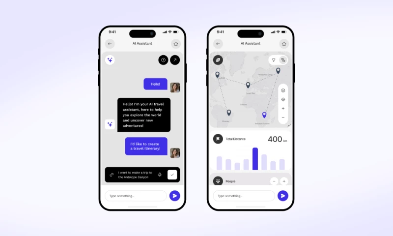 Achieved 40% Engagement Rate with AI-powered Travel App Development