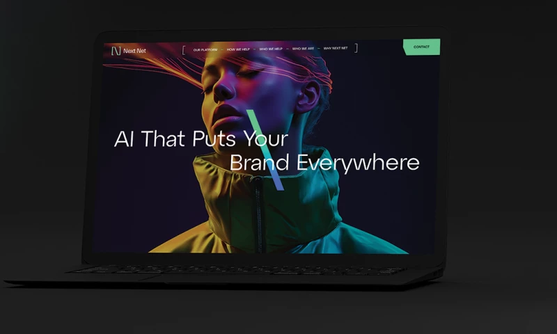 Brand identity & digital platform redesign for Next Net