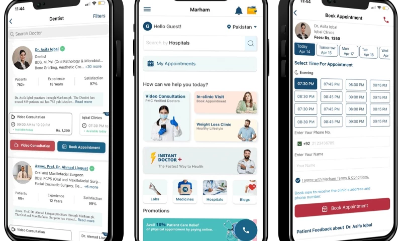 Doctor & Healthcare Booking Application