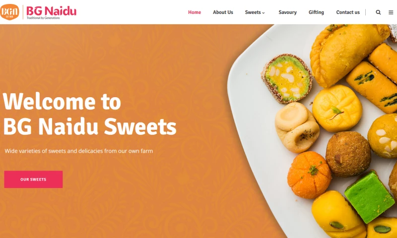 Catalyst Studio - B.G. Naidu Sweets