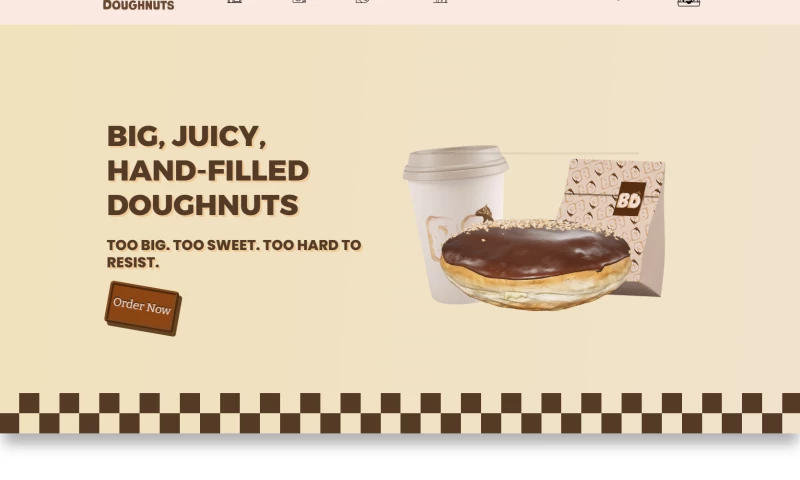 Web V8 - Boston Doughnuts