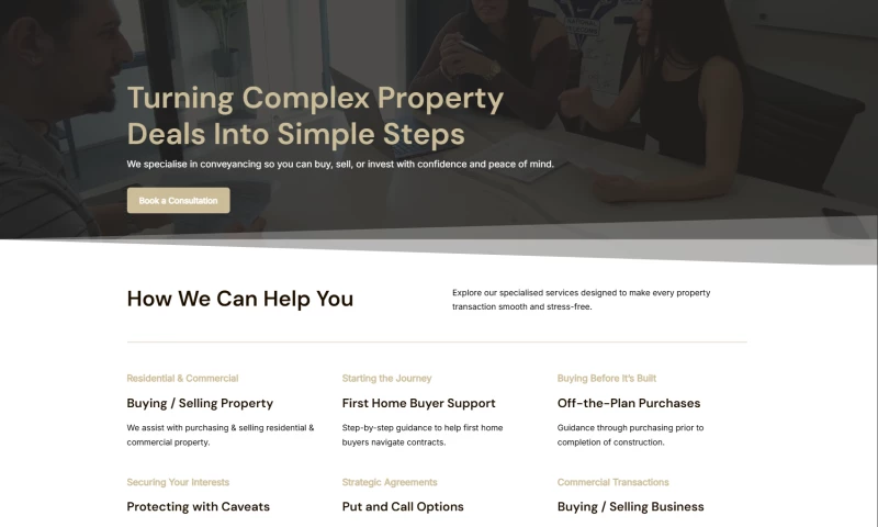Web V8 - Cumberland Conveyancing