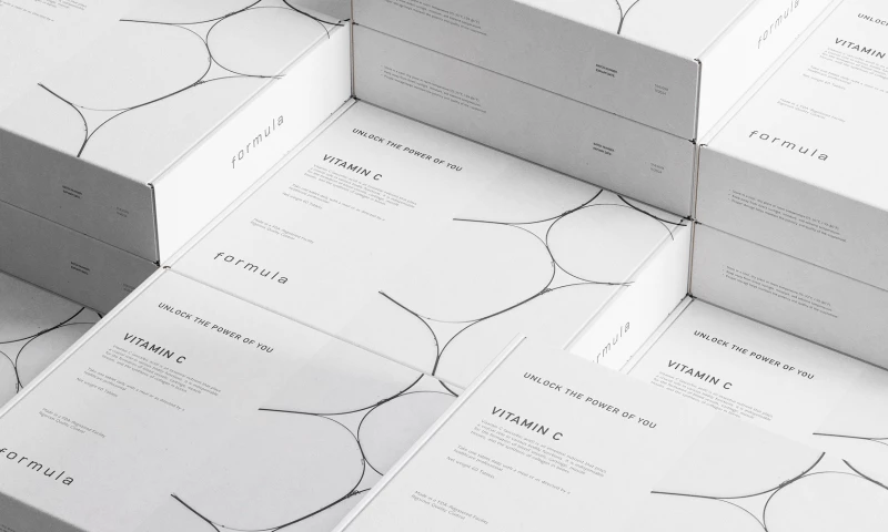 Brand Identity for Supplement Brand - Formula