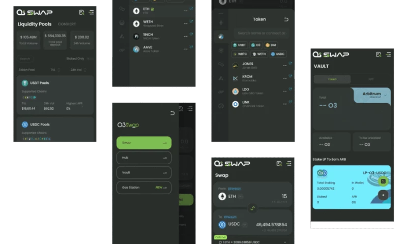 Nadcab Labs - Cross-Chain Swaps with O3 Swap