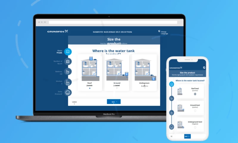 Web App Domestic Buildings Self-Selection Tool