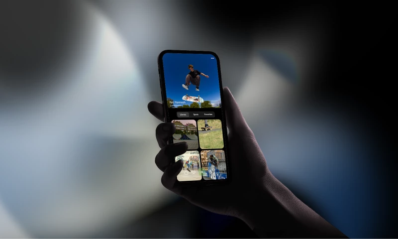 Mobile App for Skaters Social Media