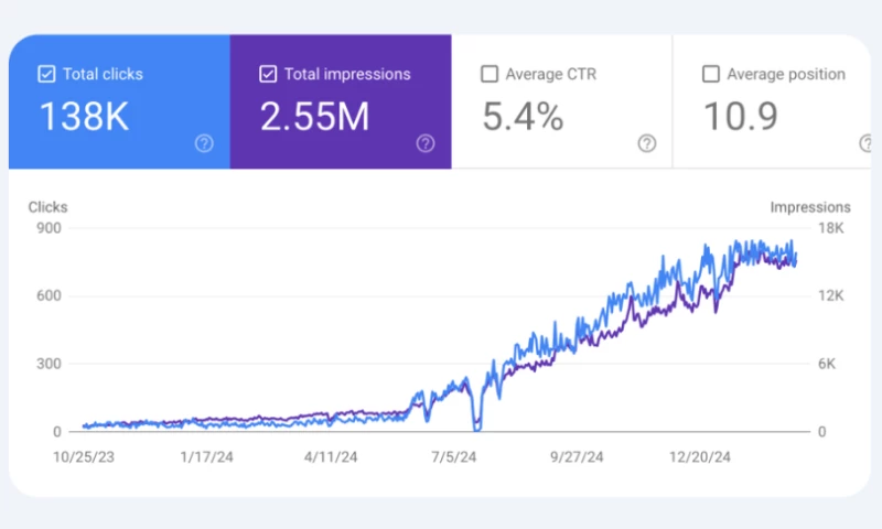 BluestoneSEO - Case Study: How We Grew a Client from 1,450 to 25,000 Monthly Visitors in 6 Months