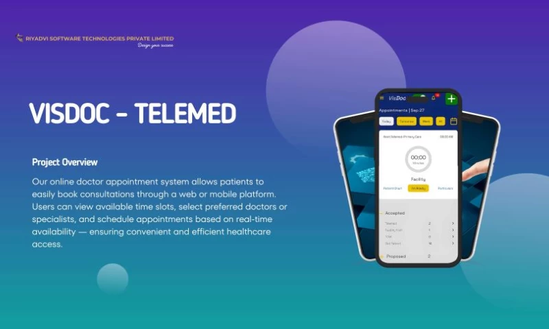 Riyadvi Software Technologies Private Limited - VisDoc Telemedicine App