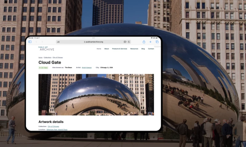The Public Art Archive Web App
