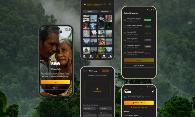 A Mobile App to Help SEE Coordinate Care Worldwide