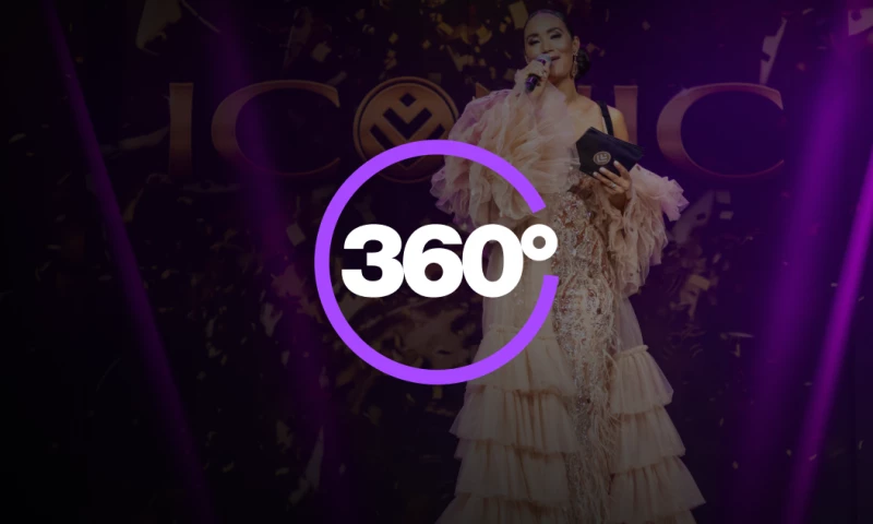 360 Degrees Production House - A Bold, Immersive Digital Showcase