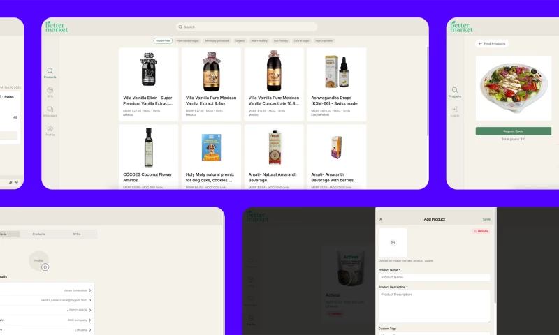 Mygom.tech - Modernizing B2B Food Marketplace