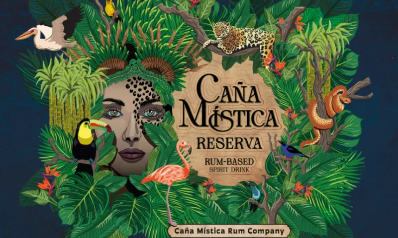 Cana Mistica Rum etiket