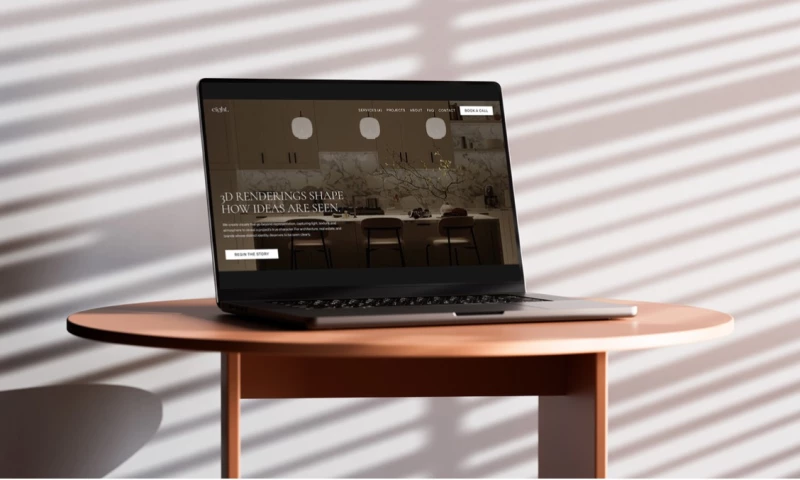 Website and Brand Identity For Eight Station