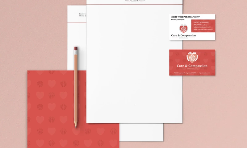 Care & Compassion Counseling Branding