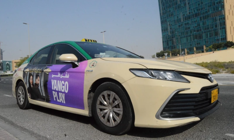 Synergy Arabia - Taxi advertising