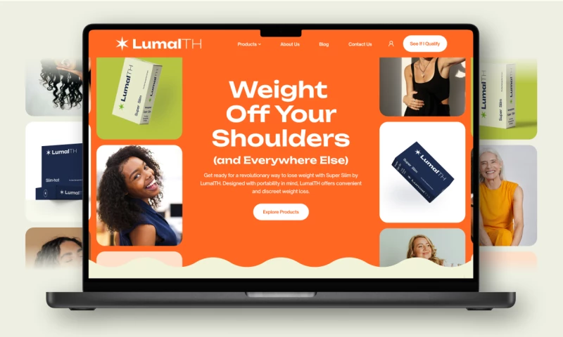 Uxon.me - LumalTH - Weight Loss Medicine Website