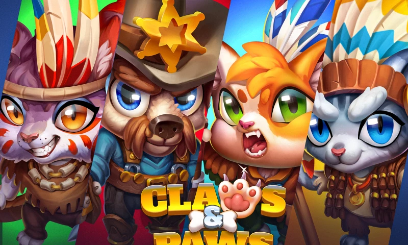Sinspired Studio - CLAWS&PAWS (NO AI) mobile game art and animation