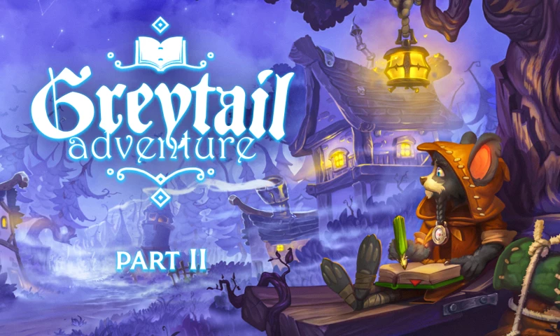 Sinspired Studio - Greytail Adventure | 2D Game Art PART II (NO AI)